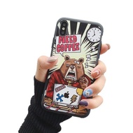 Need Coffee Exhausting Bear Soft TPU iPhone Case for iPhone 6 6S 7 8 Plus X XS Max Xr