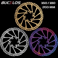 BUCKLOS Bike Rotor 160mm G3 MTB Road Bike Rotors Ultralight Brake Rotor with 6 Bolts