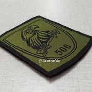 12 Formasi Tenun Taktikal Velcro 500