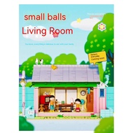 【Wekki Chibi Maruko's Living Room building blocks】Cherry Maruko blocks assembled model toys girls bi