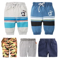 Augelute Baby Children's Clothing Sports Shorts Boys Camouflage Striped Casual Pants 60153