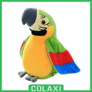 (Colaxi) Mainan Boneka Stuffed Plush Burung Beo Bisa Rekam / Bicara