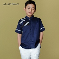 Alachwan Ghanda navy kids' Koko shirt