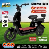New 680W Dual Seat bike Scooter Electric | Basikal Elektrik Gaya Mewah untuk Dewasa