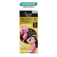 LIESE Blaune One-Touch Color Medium Brown (Visible Gray Hair Coverage) 1S