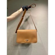 Classic New Soft Cowhide Shoulder Casual Men's Business Travel Crossbody Essential Bag 02VD075