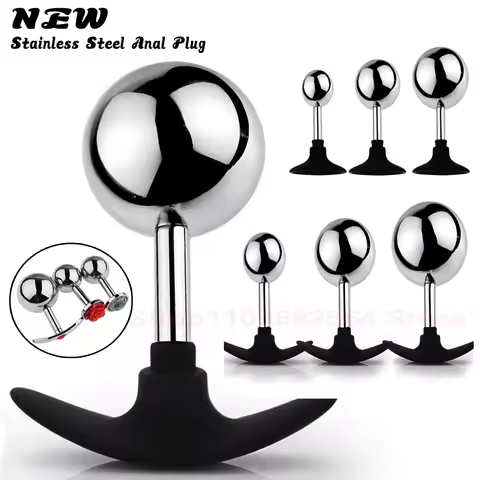 Hollow Ultra Light Anal Plug Detachable Hollow Design Anal Plug Massager Dilator Masturbation Ass Pl