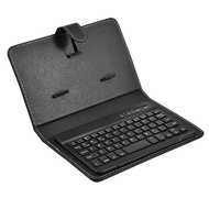 Ponsel Keyboard Leather Case Cover Magnetic Keyboard Bluetooth Handphone Tablet Portable Travel