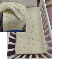 全新台灣製-天然乳膠床墊--適用嬰兒床　小床尺寸