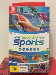 《居家抗疫運動必備》全新 Switch NS遊戲 Nintendo Switch 運動 / 任天堂 Nintendo Switch Sports 歐版中英日文版 （可1-4人遊戲 派對遊戲 多人遊戲 Party Game）是一款由任天堂企劃製作本部開發的體育類電子遊戲，本作為Wii Sports系列的第四款作品。遊戲前作是《Wii運動》、《度假勝地》及《俱樂部》（任何人都能輕鬆遊玩的體感遊戲）