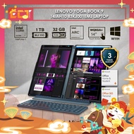 Lenovo Yoga Book 9 14IAH10 83KJ001EMJ Laptop (CU7-255H 5.1GHz,1TB SSD,32GB D5,Intel Arc,2X 14" 2.8K 