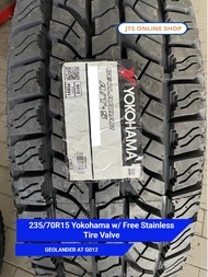 235/70R15 Yokohama w/ Free Stainless Tire Valve