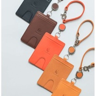 日本職人手工 植鞣牛皮證件套/行李吊牌Made in Japan by Kissora