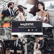 [⭐️⭐️⭐️⭐️⭐️] Majestic Wedding Premium Presets &amp; LUTs 🔥 Preset/Lut For Desktop &amp; Mobile Lightroom/VN/PR/AE/FCPX/filmora