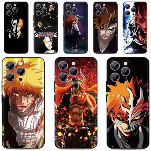 Bleach Anime Cover For ZTE Blade V70 V60 V50 Design 4G 5G V9 V10 V30 V40 Vita V2020 V41 Smart Nubia 