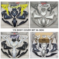 YAMAHA Y16 BODY COVER SET + STICKER M-SEKI SILVER GREY BLUE EXR GP YELLOW RED BLACK COVER SET M-SEKI