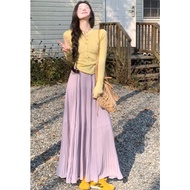 SA2610 -M'SIA Stok Sedia Fesyen Skirt Wanita.Ready Stock Female Skirt High Waist Skirt 高腰显瘦A字裙