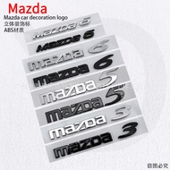 [New Product] Suitable for Mazda Mazda English Label MAZDA6 mazda5 Trunk Sticker MAZDA3 Car Label St