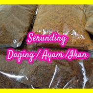 Serunding Daging | Serunding Ayam | Serunding Ikan | Serunding Kampung Laut