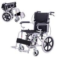 ST-🚤Wheelchair Folding Lightweight Elderly Wheelchair Children Manual Portable Wheelchair Inflatable-Free Small Wheelcha
