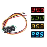 【NEW】0.28" 3Wire LED Minimun Digital Voltmeter DC0-100V Reverse Connection Protection