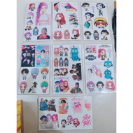 KPOP DEMON HUNTERS STICKER STICKER COLLECTION STICKER HUNTRIX ONLY BOYS RUMI MIRA ZOEY