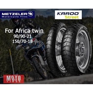 (ลดราคา 20%) ยางมอเตอร์ไซค์ Honda Africa Twin / F800GS / Tiger 850 ยี่ห้อ Metzeler Karoo street