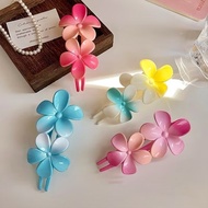 GK-Hair Clip Colorful Flower Pattern Luxury Korean Style
