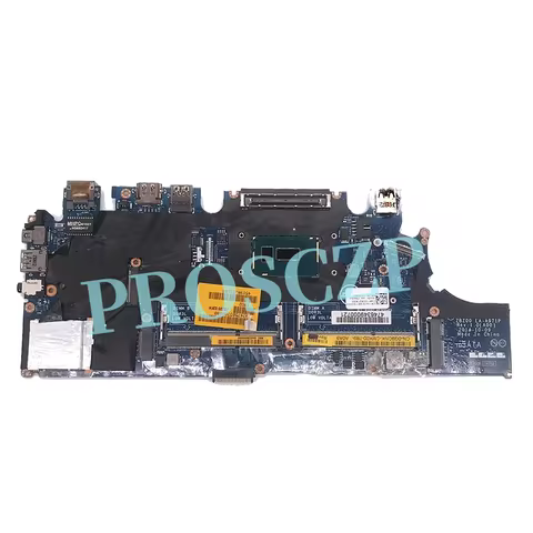 ZBZ00 LA-A971P Notebook For DELL Latitude E7250 7250 Laptop Motherboard CN-02PVP8 02PVP8 004WK0 CN-0
