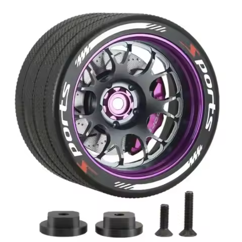 Rc Remote Control Metal Handwheel For Sanwa /mt5/m12/m17 Futaba 4px/7px/10px Flysky Nb4 Ko Ex Next W