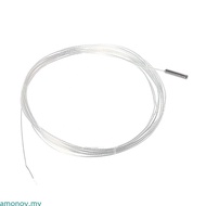 amonoy Pt100 Temperature Sensor 2 Wire Mini RTD Probe -40 200℃ 2M FEP  Temp Wire