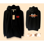 Kamen Rider Kiva Logo Masked Rider Zipper Hoodie Jacket