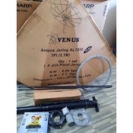 Set Parabola Venus dgn digital K-Vision dan LNB Single