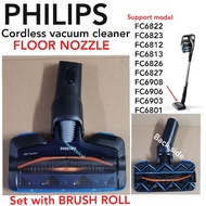 Philips cordless vacuum cleaner floor nozzle with brush roll FC6822 FC6901 FC6823 FC6908 FC6813