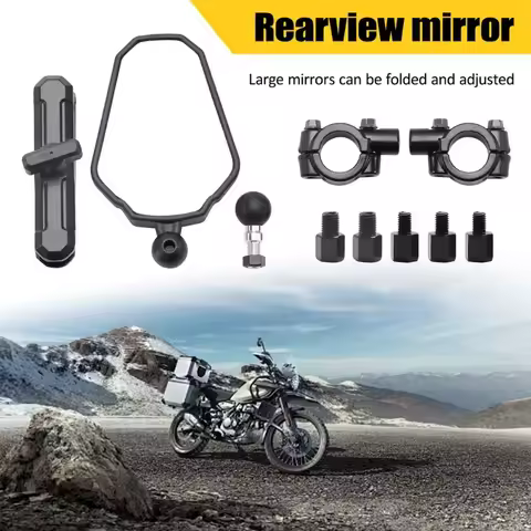 For 390 790 890 ADV Adventure Motorcycle West Wind Rearview Mirror ADVENTURE MIRROR KIT Foldable Mir
