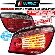 Sonar BMW 5 Series E60 2004 - 2009 Led Light Bar Tail Lamp With Signal Running