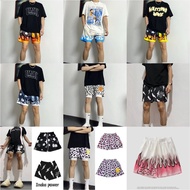 Basketball Training Pants American Shorts Loose [M-3XL] Boys Sports 4 Points Summer Quarter Men Wome