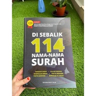 Disebalik 114 nama-nama surah