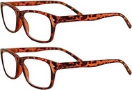 In Style Eyes Seymore Classic Retro Reading Glasses - Cheater Glasses for Men & Women - Lightweight 