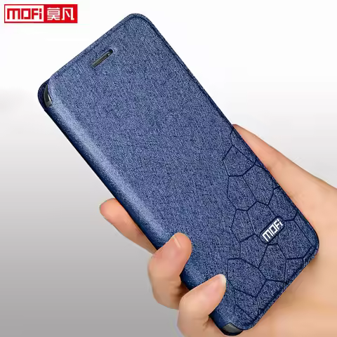 flip case for xiaomi redmi note 8 case redmi note8 cover leather luxury stand back book tpu mofi red
