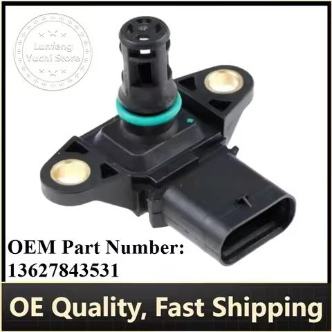 P/N: 13627843531 - Manifold Absolute Pressure (MAP) Sensor for BMW 1/2/3/4/5 Series, X1/X3/X4/X5, Z4