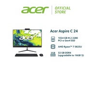 Acer C24 Series C24-2G-57430W11 & C24-2G-75825W11 Desktop ( AMD Ryzen 5&7 Processor/ 16GB & 32GB RAM