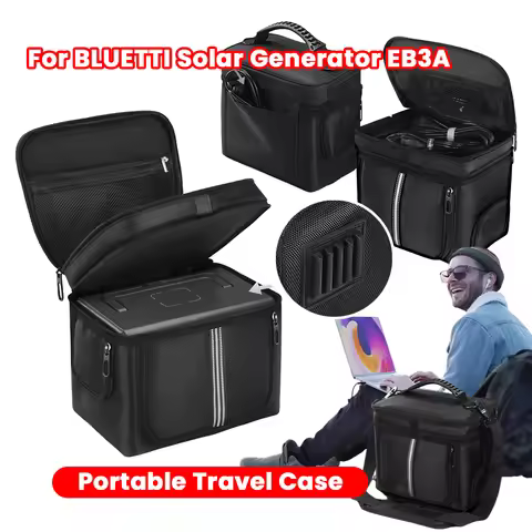 Power Station Travel Bag with Handle Power Station Storage Case Protective Pouch for BLUETTI Solar G