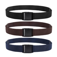 Canvas Belt Women Men Invisible Buckle Young Casual Business Belt Young L0h9