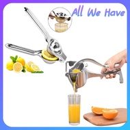 (SOLID METAL) AWH Stainless Steel Fruit Juicer Squeezer Juicer Manual Hand Press Lemon Lime Orange  