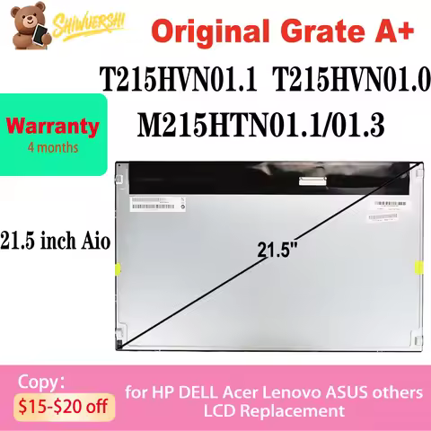 Original New A+ 21.5 inch FHD LCD Screen T215HVN01.1 T215HVN01.0 M215HTN01.1 M215HTN01.3 IPS 30Pins 