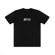 fashionable 308 ABSLTUNSCRD TSM ABSLT LOGO CREATURE - BLACK Short sleeve for men Man and Women Short
