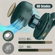 Waist-Hanging Charging Fan Waist-Clip Mini Cyclone Fan Portable USB Charging Fan Lazy Clip-on Small