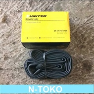 UNITED INNER TYRE 26 x 1.75- 2.125 AV MOTORCYCLE VALVE Bicycle Spare Parts