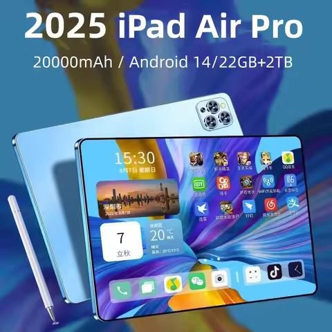 2025 New Original Global Edition Tablet Android 14 iPad Air Pro 22GB+2TB Snapdragon 888 Tablet 5G Du